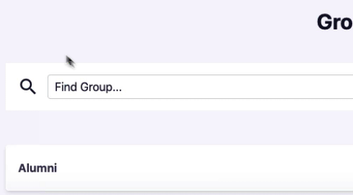 Group Search Tool